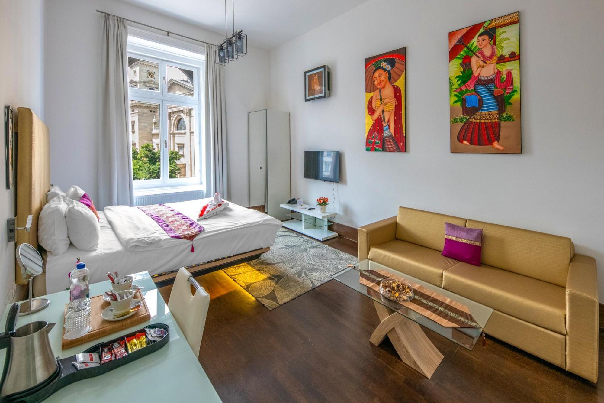 Andrassy Thai Hotel Budapest Exteriör bild